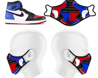 Air Jordan 1 “Top Three” Fashion Face Mask