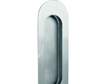 Oval Concealed Flush Handle for Sliding Doors