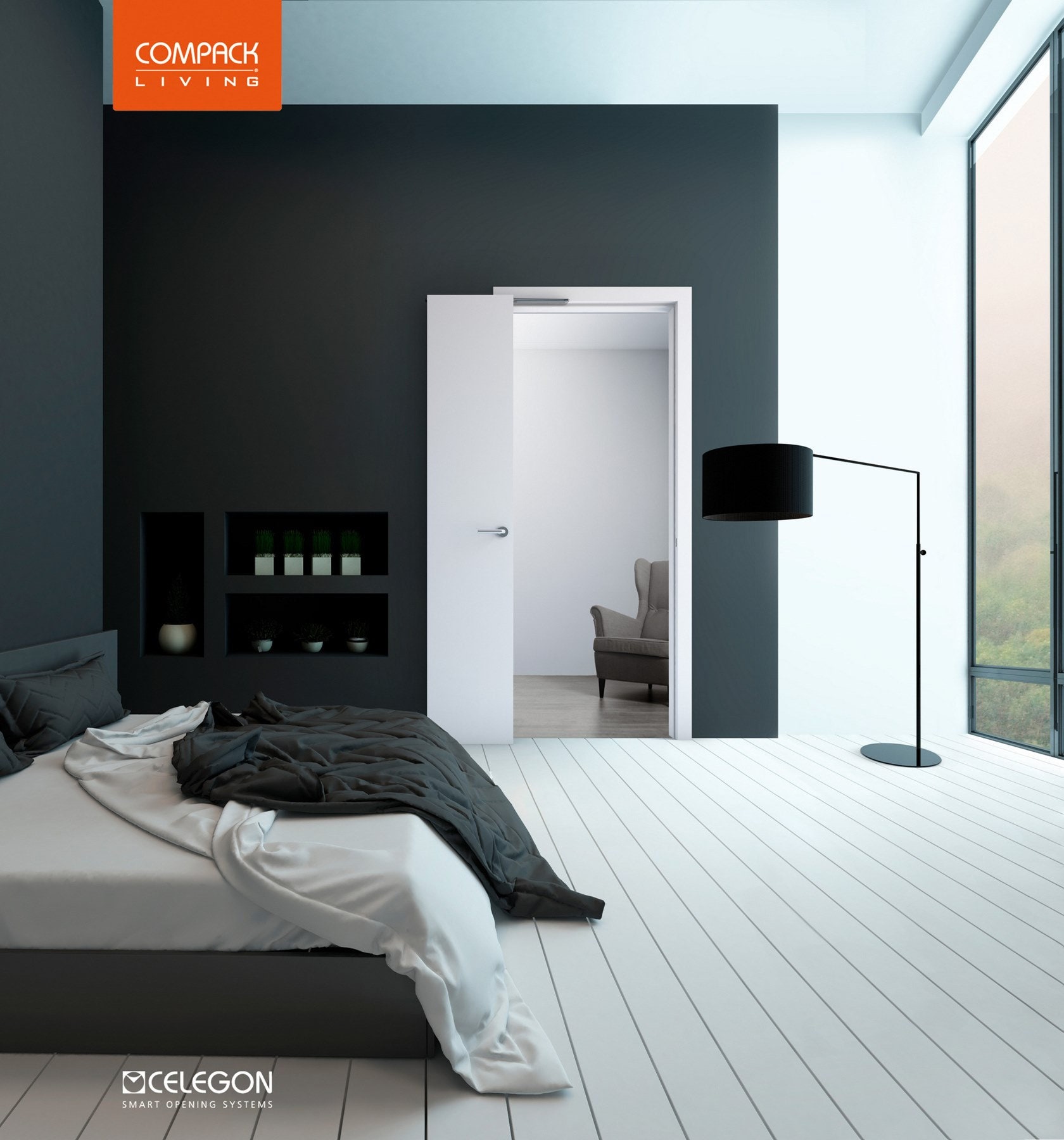 Compack 180 Folding Door Hardware Set Etsy