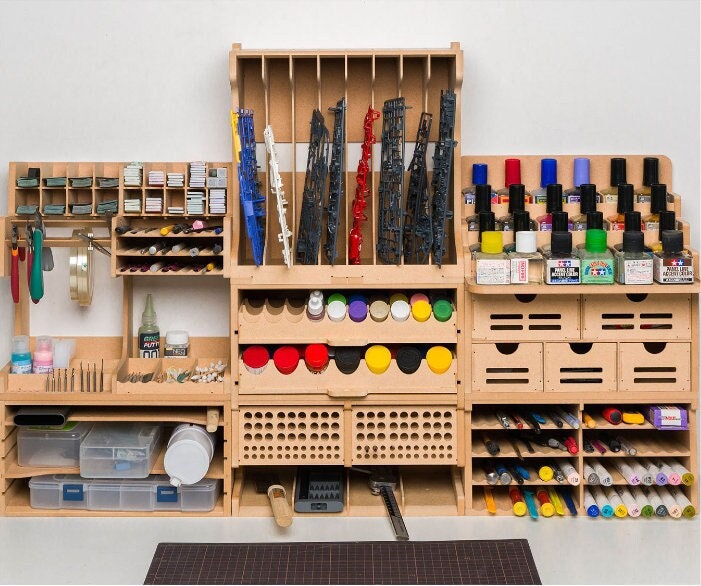Wooden Tool Shelf,leathercrafts Tools Holder,tools Organizer,tools Display  Holder 