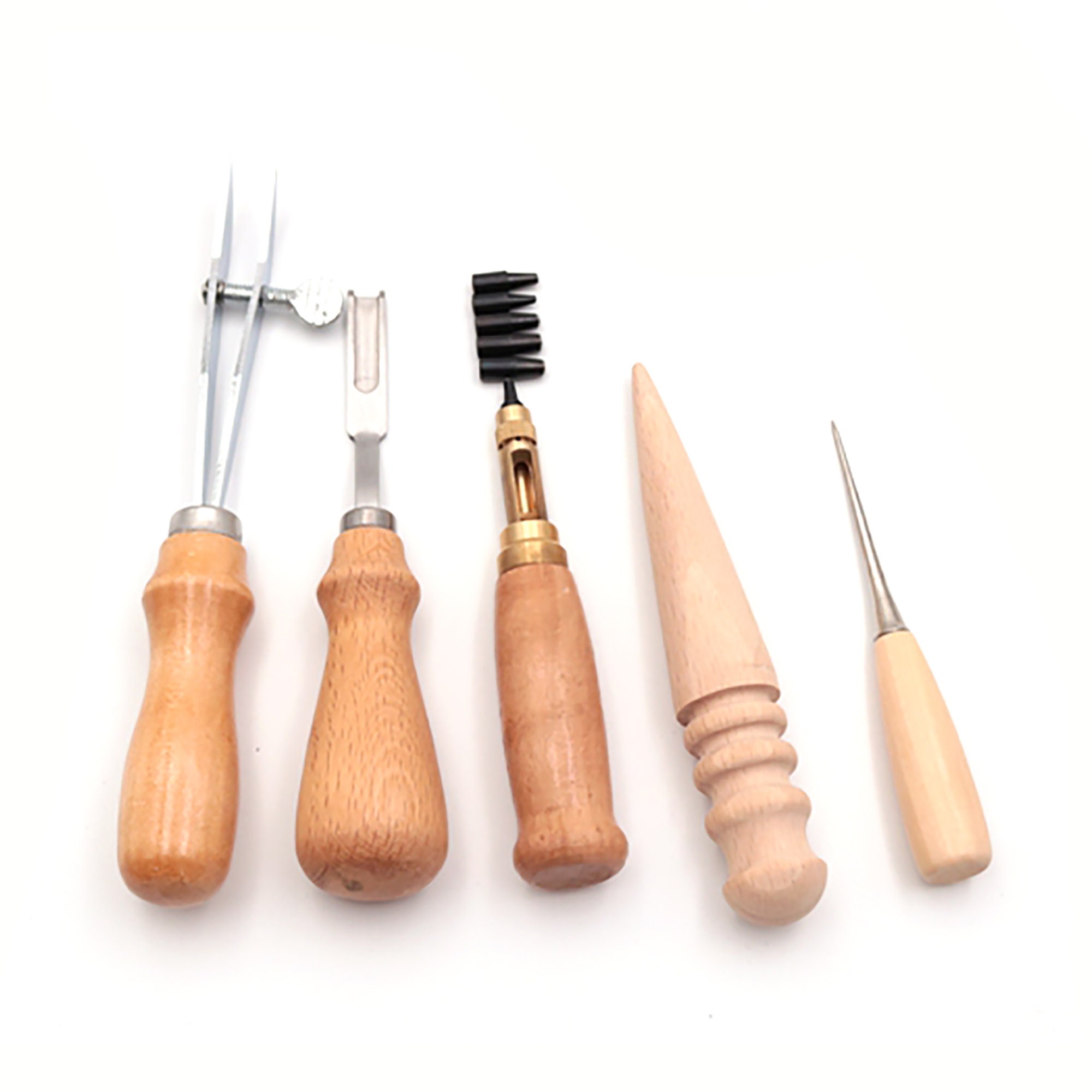 Leather Carving Tool 20 PCS Set Leather Craving Craft Stamp Punch,ready to  Ship Gift 