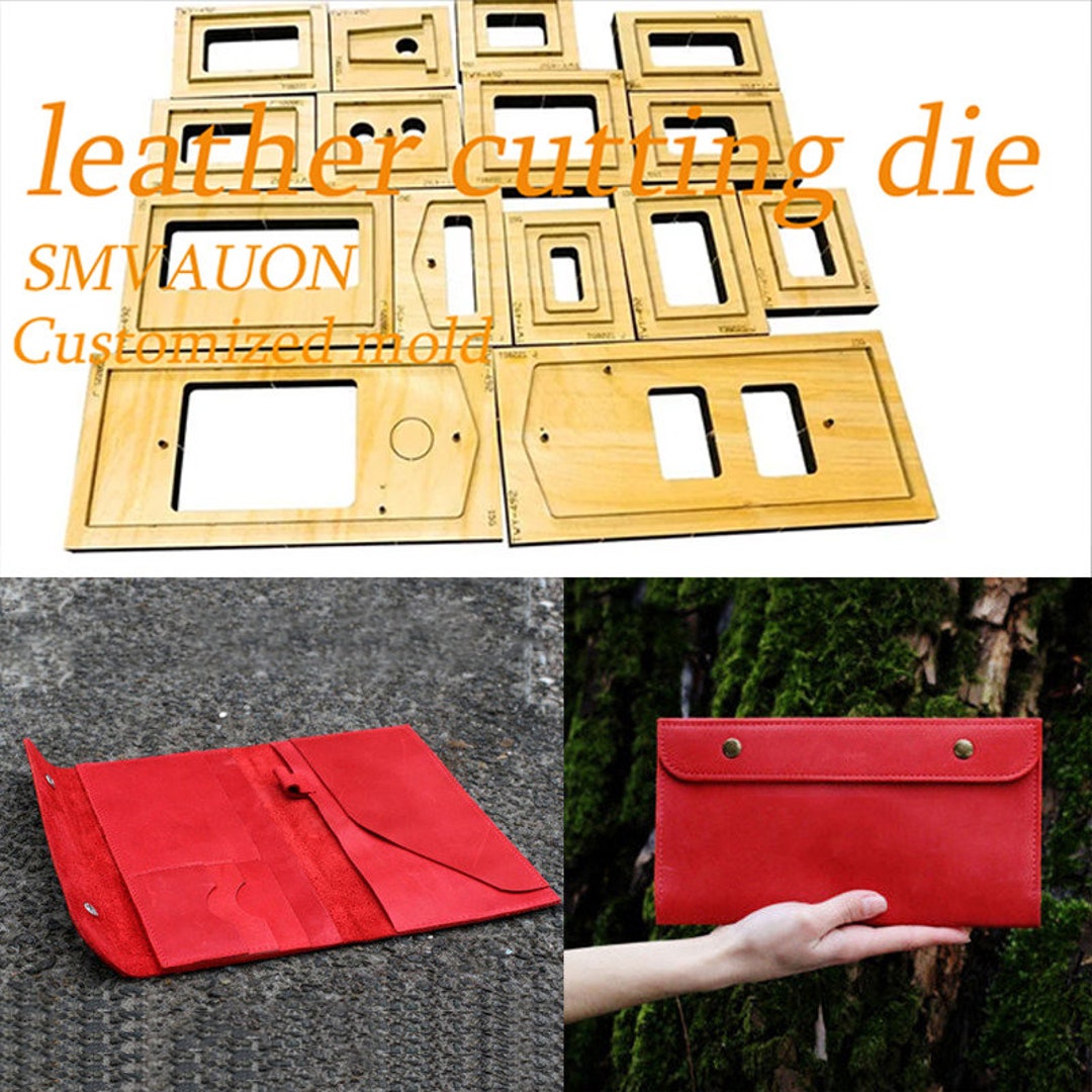 Wallet Shape Leather Punch Die Set,custom Leather Cutting Die Cut Mold