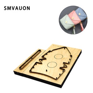 handbag coin holder customized leather cutting die steel rule die handicraft tool punch cutter handicraft diy handmade Father's Day Gift