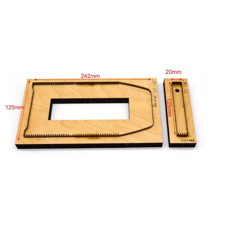 Leather Wallet Cutting Die Leather Pattern/ Lather Etsy