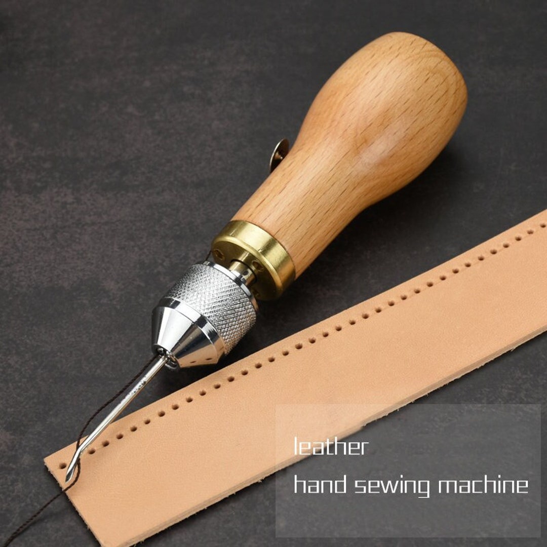 Leather Sewing Awl Thread Hand Sewing Machine Speedy Lock Stitcher Thread  Needles DIY Craft Shoemaker Canvas