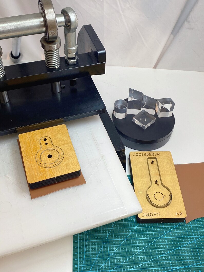 Keychain Leather Cutting Die Cut Mold Leather Punch Die Etsy