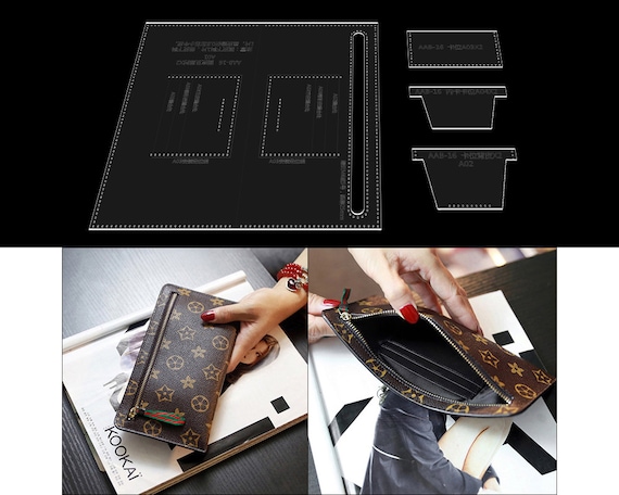 Card Wallet/card Holder Leather Cutting Dies/acrylic Pattern/kraft
