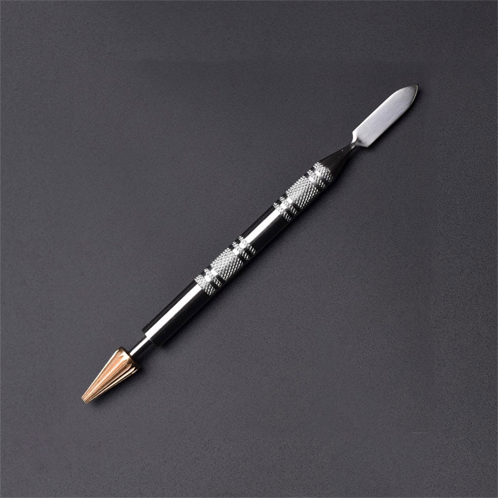 Leather Edge Oil Painting Pen Brass Head Top Edge Dye Pen