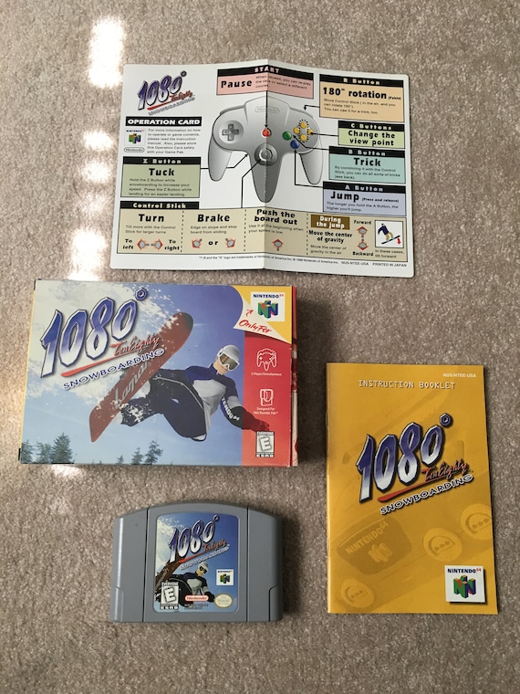 nintendo 64 complete in box