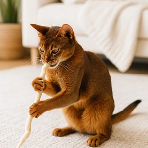 Felt cords - felt snakes - cat toys - single