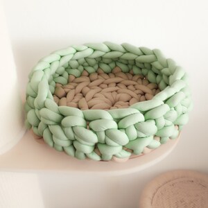 Bicolor cat basket | Cat basket | Cat bed | Dog basket | Dog basket