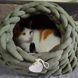 Cat cave "Oskar" | Cuddly cave | Dog Cave | Cat basket | Cat bed | Cat basket | Dog basket