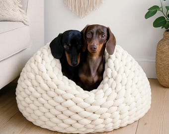 Cuccia per cani | Cuccia per gatti "Emma" | Cuccia per gatti | Cuccia per cani | Cuccia per gatti | Cuccia per cani | Cuccia per gatti | In cotone biologico | Cuccia lavorata a maglia |