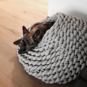 Cat cave &quot;Oskar&quot; | Cuddle cave | Dog cave | Cat basket | Cat bed | Cat basket | Dog basket