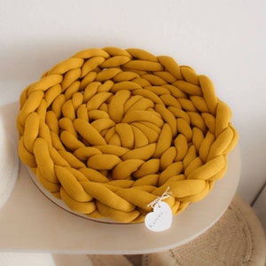 Cat basket &quot;Emil&quot; | Dog basket | Cat bed | Dog bed | Sleeping basket | Flat cat basket | Dog basket made of filled organic cotton