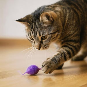 猫のおもちゃ｜フェルトネズミ｜フェルトのおもちゃ｜フェルトネズミ｜フェルトボール｜フェルトボール