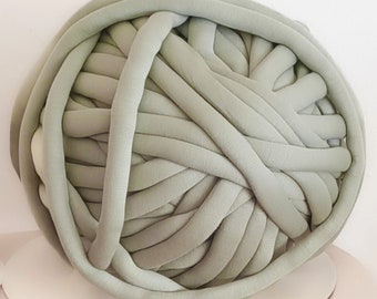 Grobstrickgarn 1 kg XXL Garn | Jumbogarn | Schlauchgarn | Chunky yarn | Armstricken | Dickes Garn | Großes Garn | Biobaumwolle | Tube Yarn