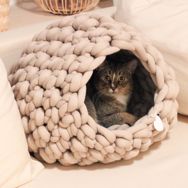 Katzenhöhle Gustav | Kuschelhöhle | Hundehöhle | Katzenkorb | Katzenbett | Katzenkörbchen | Hundekorb | Katzenhaus | Hundehaus | Schlafhöhle