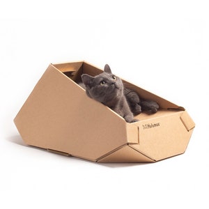 Sillón - mueble para gatos con rascador
