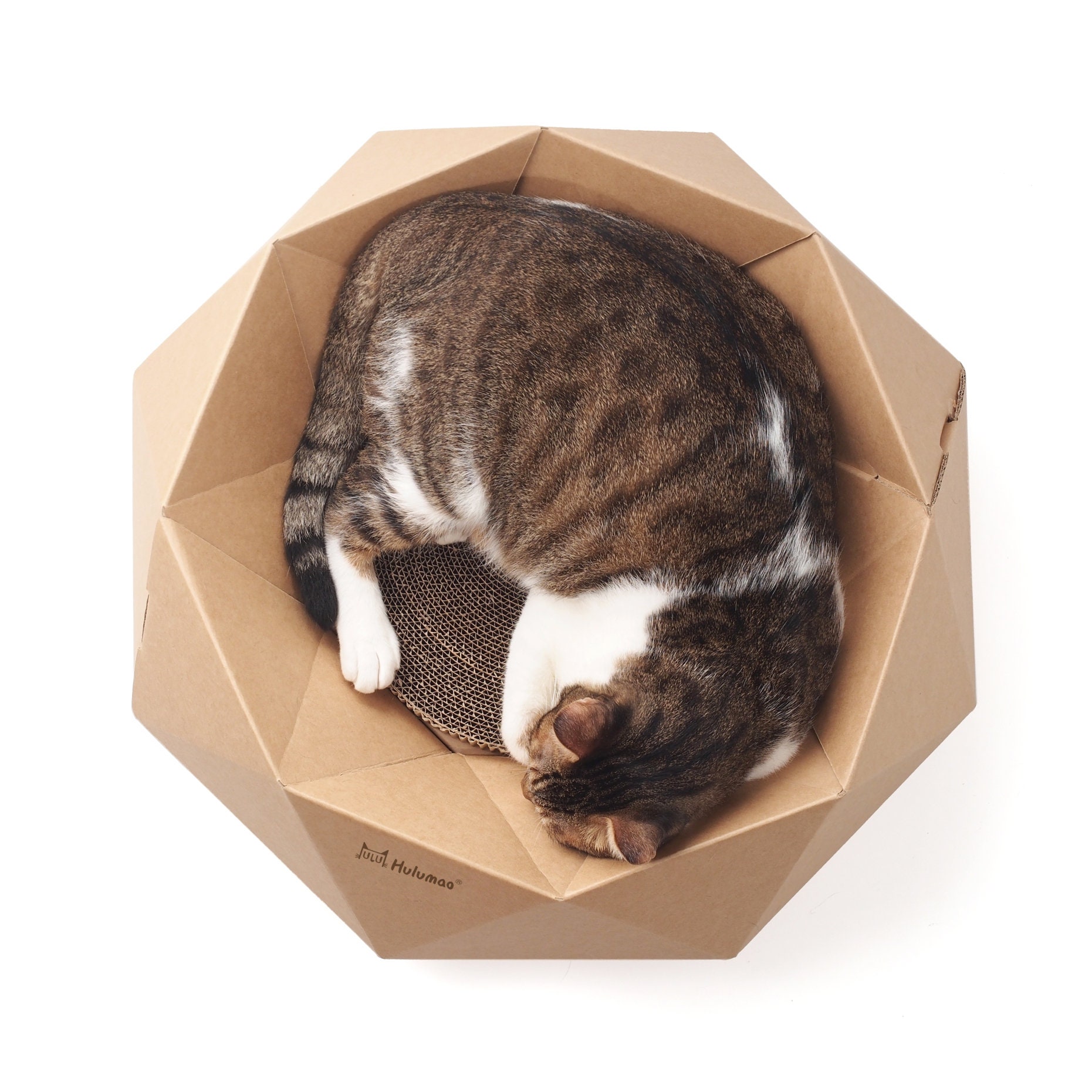 Diamond Bed Cat Furniture With Scratcher Etsy