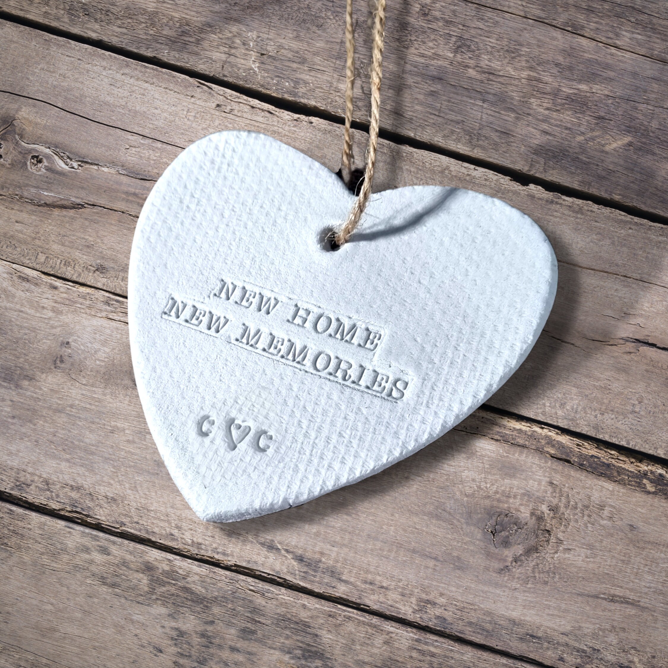 New Home, New Memories - Rustic Keepsake (New Home Gift, Moving Gift,…