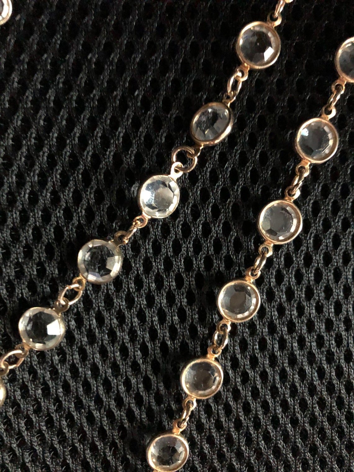 Vintage Australian Crystal Necklaces Etsy