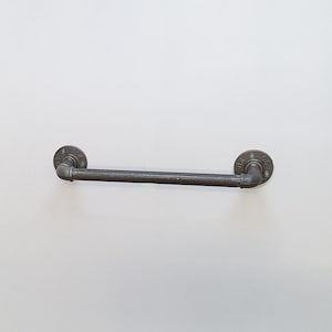 Industrial Towel Rail | Industrial Towel Holder 25-40 cm | Metal pipe Towel Rail | Industrial decor bathroom accessorises | Bar accessories