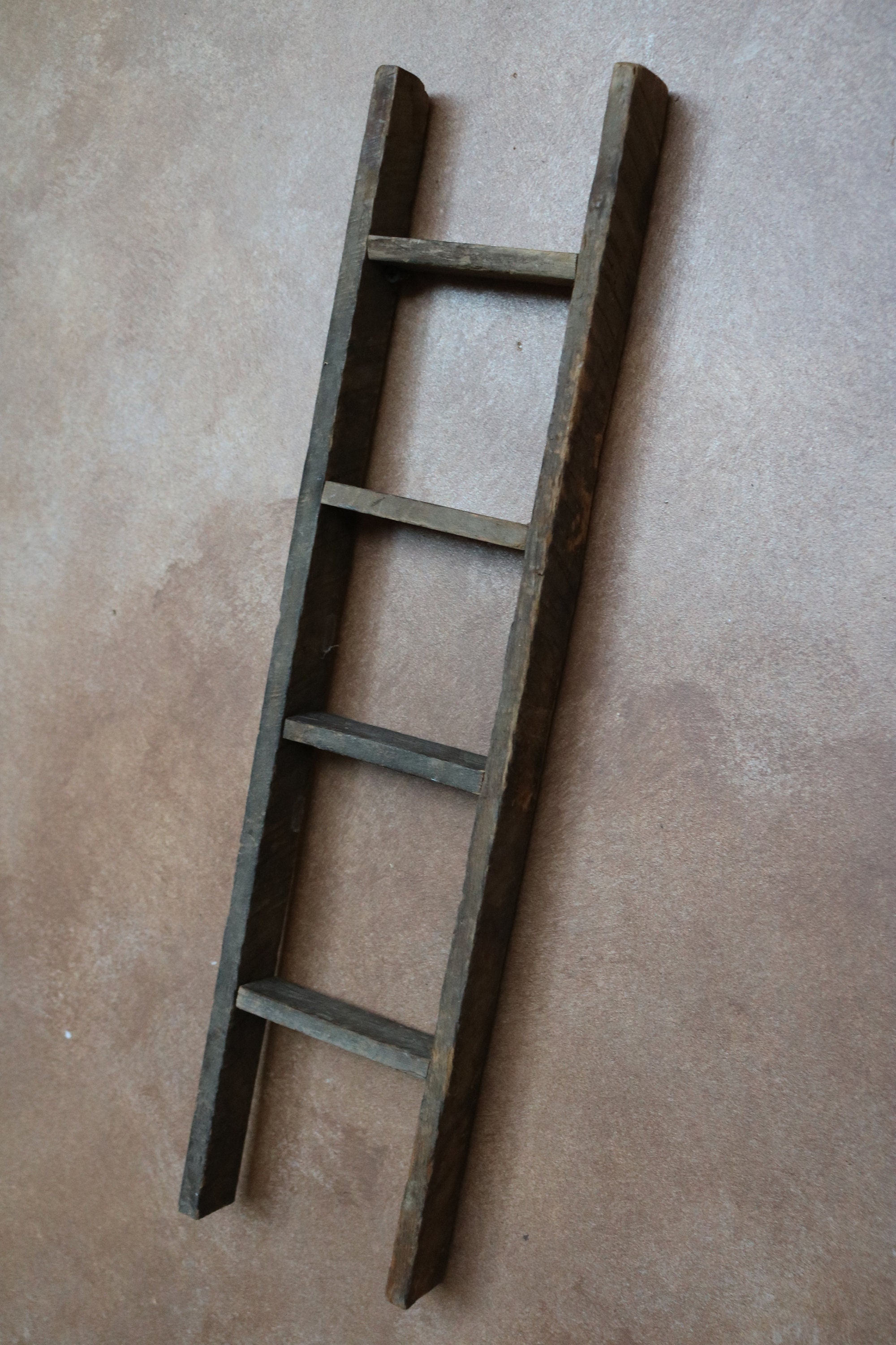 Rustic Hanging Ladder wooden ladder farmhouse decor Etsy