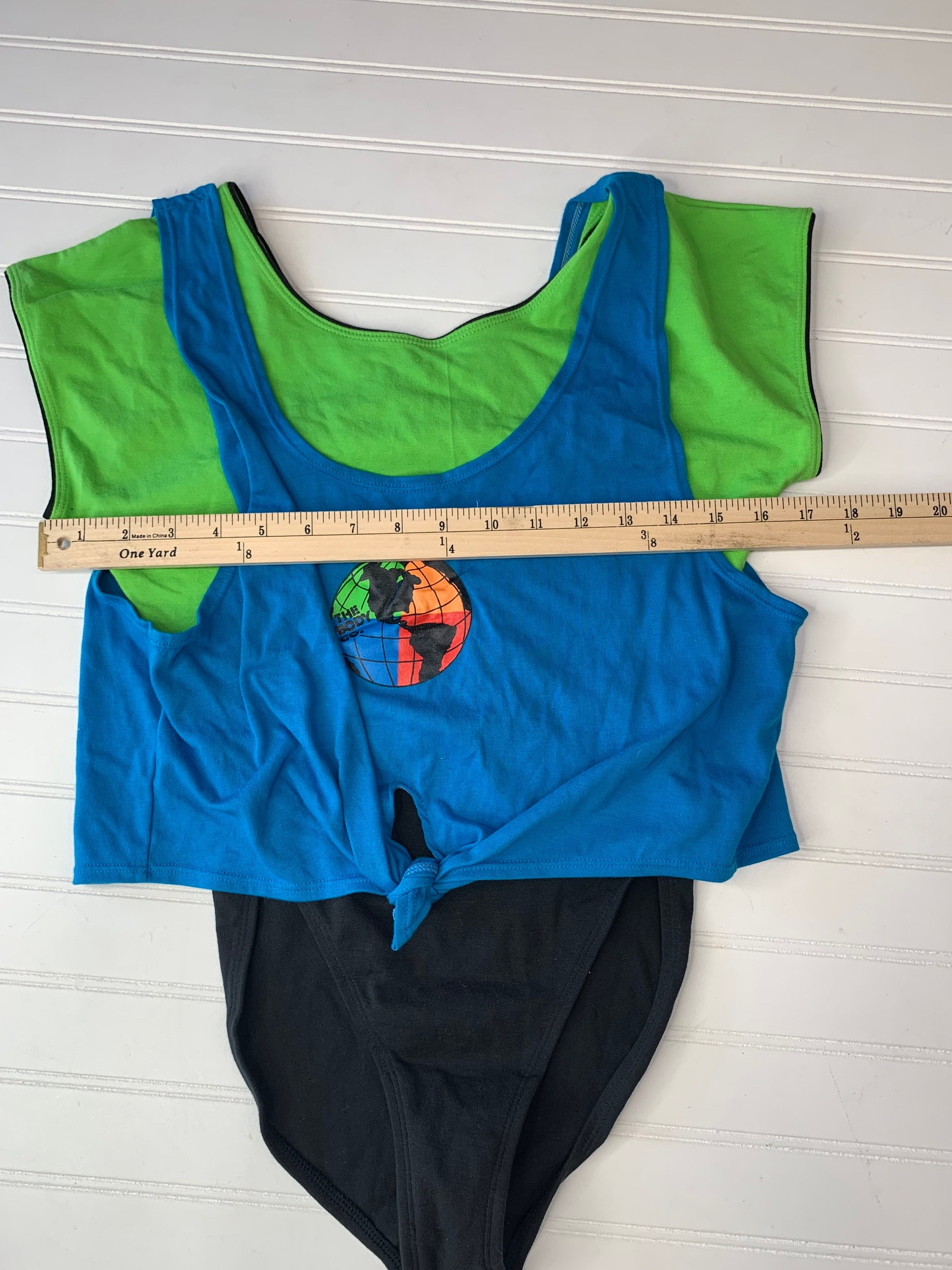 Vintage 80s Jazzercise Leotard Aerobics Dance The Body Co Etsy