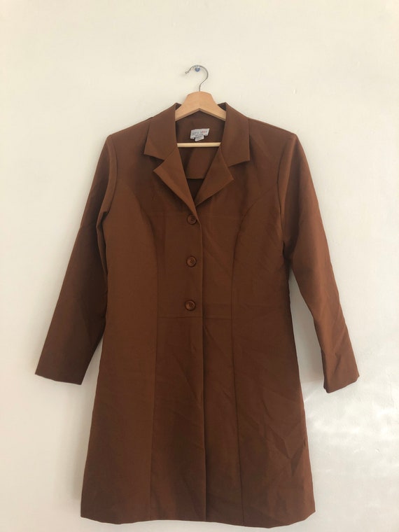 Minimal Brown Jacket