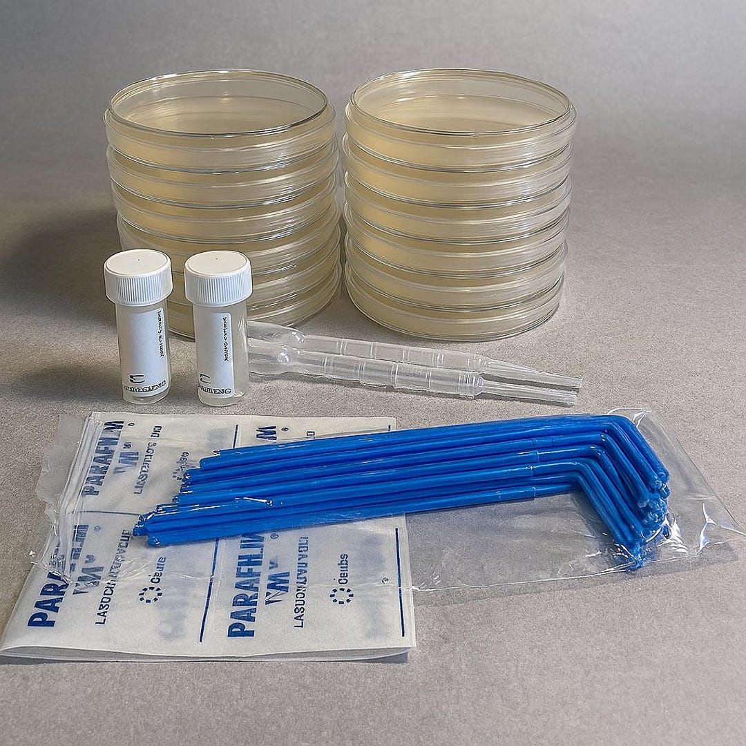 Bacteria Science Kit Petri Dishes With Agar STEM Science Fair Project ...