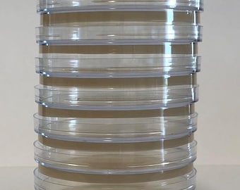 10x Pre-poured Nutrient Agar Dishes in 90mm Plates