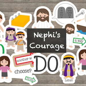 Nephi&#39;s Courage Primary Song, LDS Primary Song Helper, Instant-Download Printable PDF