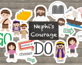 Nephi's Courage Primary Song, LDS Primary Song Helper, Instant-Download Printable PDF