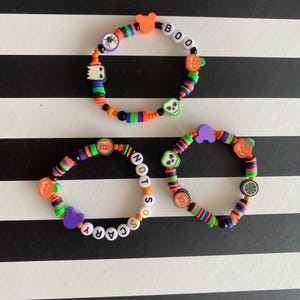 Halloween bracelets|Mickey’s Not so Scary|Disney Halloween|Halloween beads