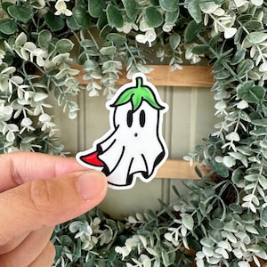 Pepper as ghost sticker