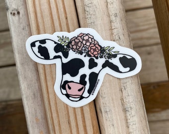 Cow Sticker