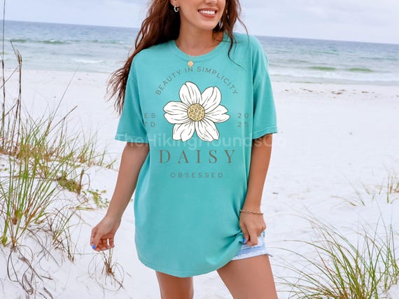 Daisy Obsessed Comfort Colors Shirt - Etsy