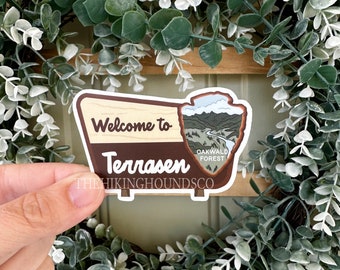 Terrasen sticker / Officially licensed by Sarah J Maas