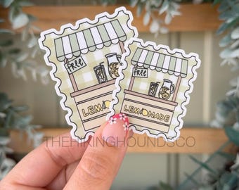 Lemonade stand stamp
