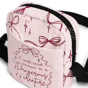 Bolso bandolera para mujer bien leído