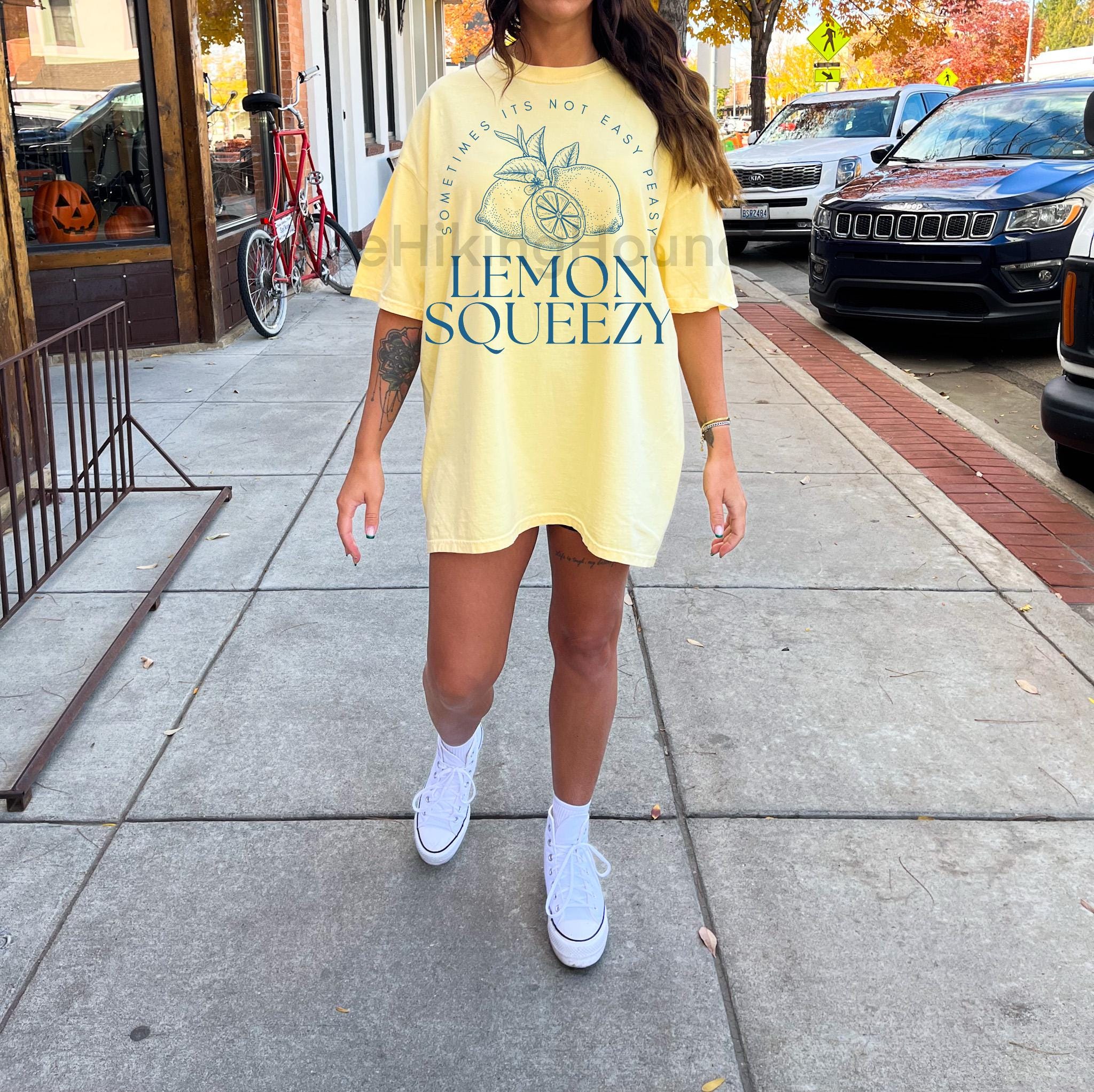 Lemon squeezy comfort colors shirt