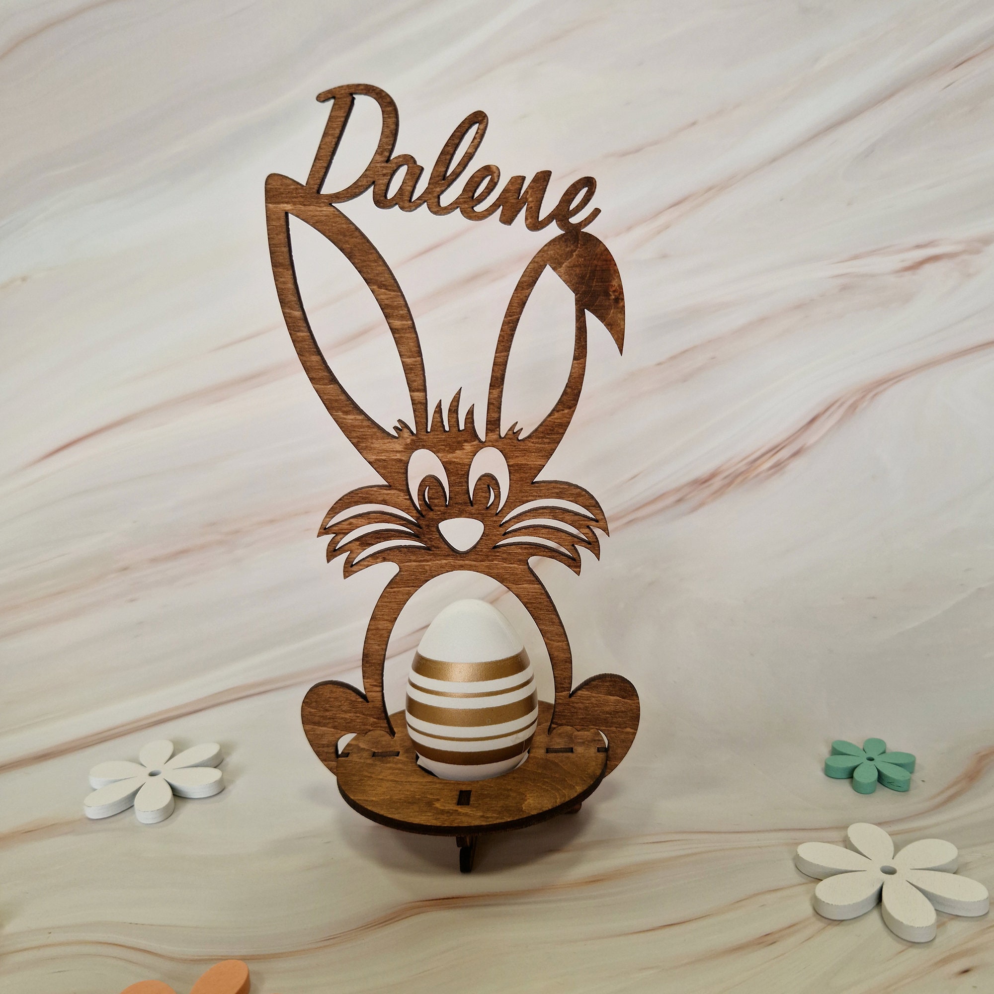 Easter Bunny Egg Holder, Easter Decoration, Egg Stand, Easter Decor, Toddler gift, Easter egg holder, Easter Display