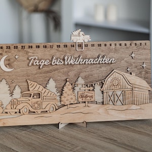Adventskalender, Weihnachtsdekoration Kinder, Weihnachtsszene, Weihnachts-Countdown, Weihnachtsgeschenk
