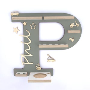 P Buchstabe Tonie Regal Tonieregal in 8 Farben erhältlich