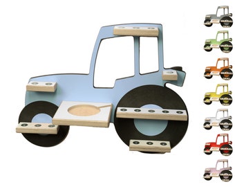 Tractor shelf for Toniebox 1 and 2 customizable for magnetic figures Tonie Tonie shelf Box music box shelf