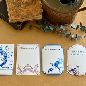 Bird Bookplate Set - Four Designs