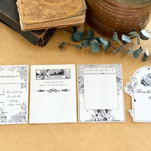 Vintage Themed Bookplates