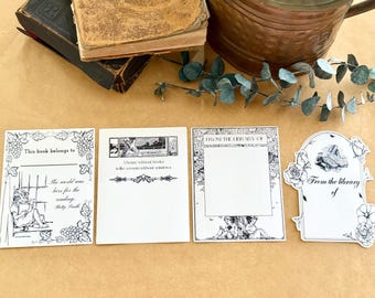 Vintage Themed Bookplates