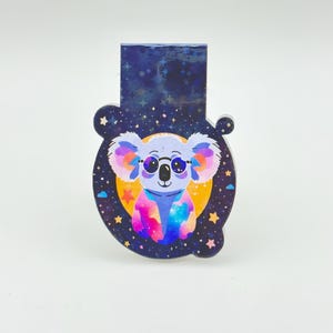 Koala in Space Magnetic Bookmark